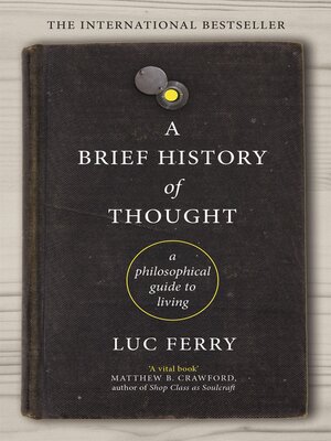 cover image of A Brief History of Thought